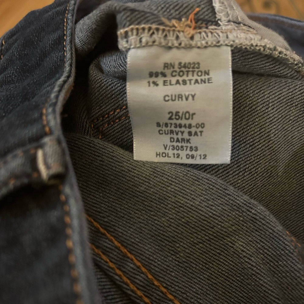 Gap 25/0r curvy jeans - Picture 6 of 6